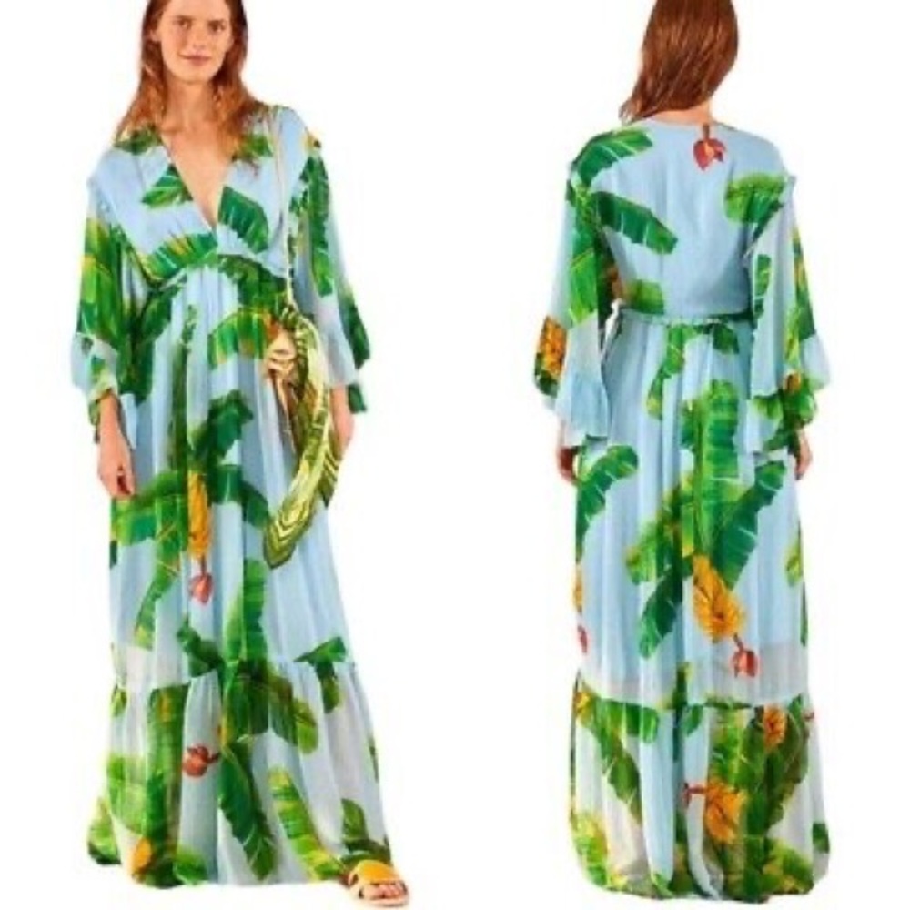 Farm Rio Fresh Bananas Maxi Dress - Picture 4 of 15